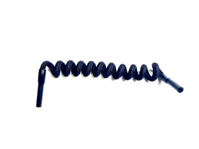 Spiral elastic cord: black